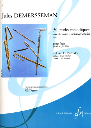50 études mélodiques opus 4 - 1e cahier Visuel